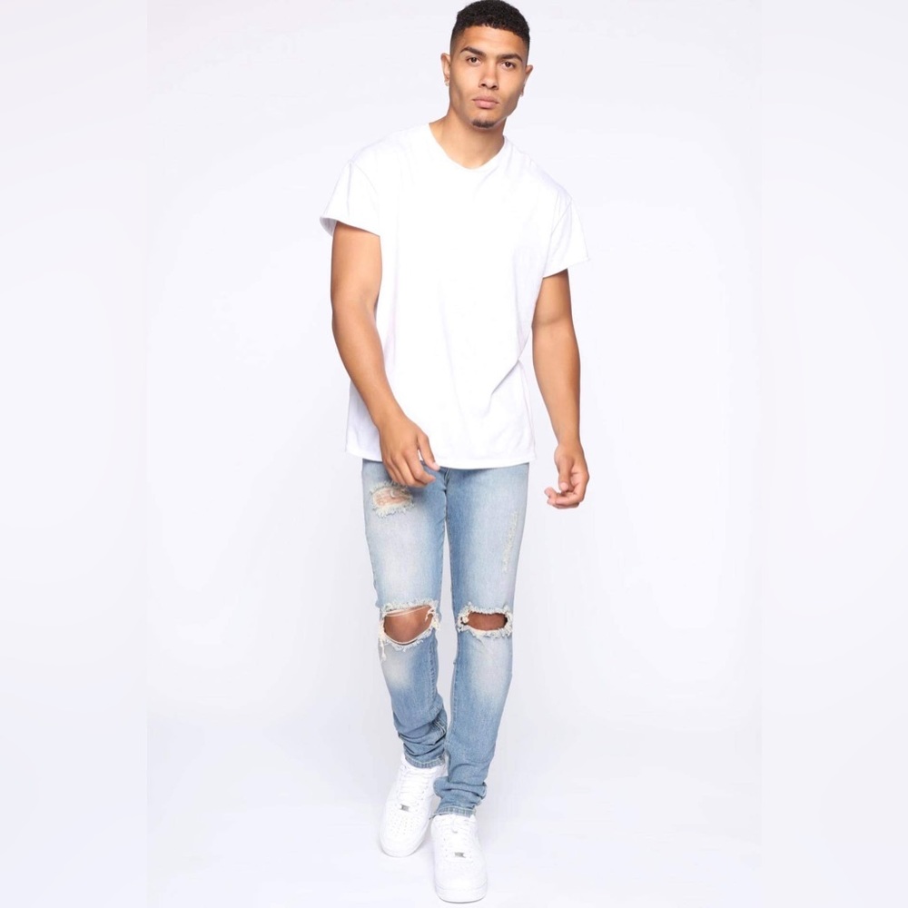 Brand New Men’s Fashion Nova Herse Skinny Jeans